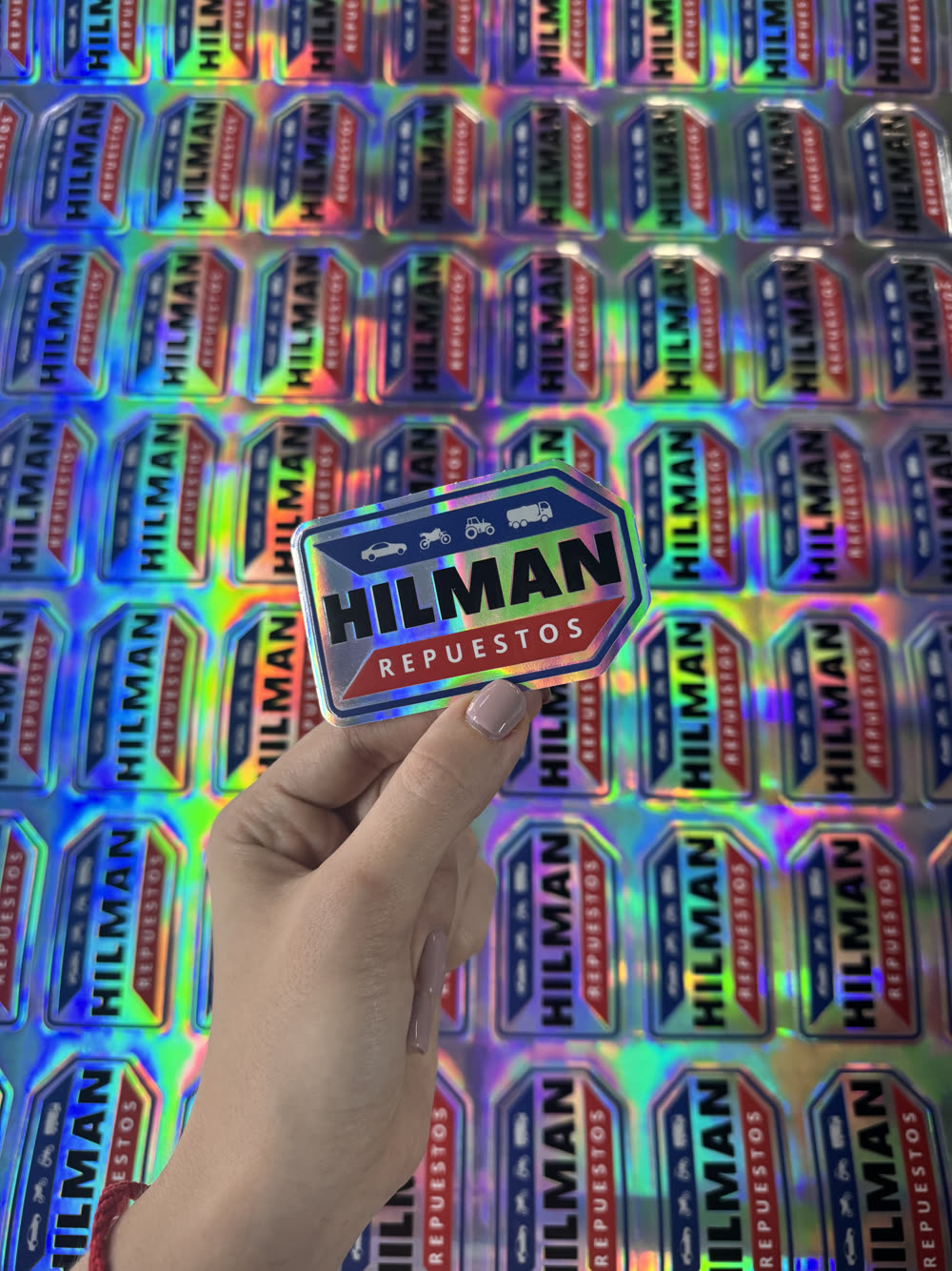 Calco holográfico Hilman